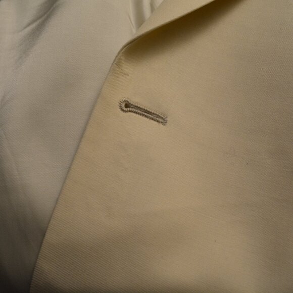 Off White Dinner Jacket 48L - Picture 8 of 8
